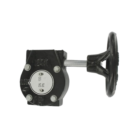 Dwyer Instruments Gear operator works W/ 6in size BFV Series butterfly valves, min. output torque 1328 in-lbs. 150 N m MGO-3T